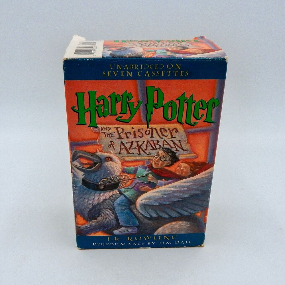 Harry Potter and the Prisoner of Azkaban Unabridged Audiobook 7 Cassettes